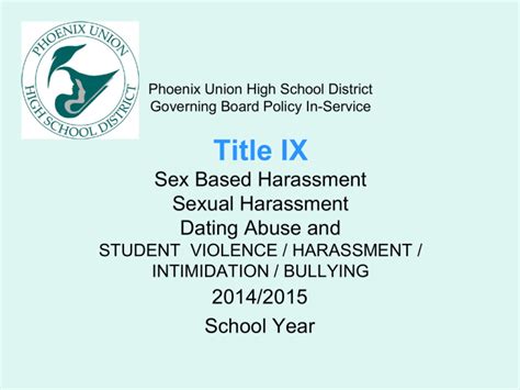 is dating violence covered by title ix